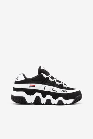 FILA Uproot Sneakers Black / White / Red,Womens Shoes | CA.WYBIMA985